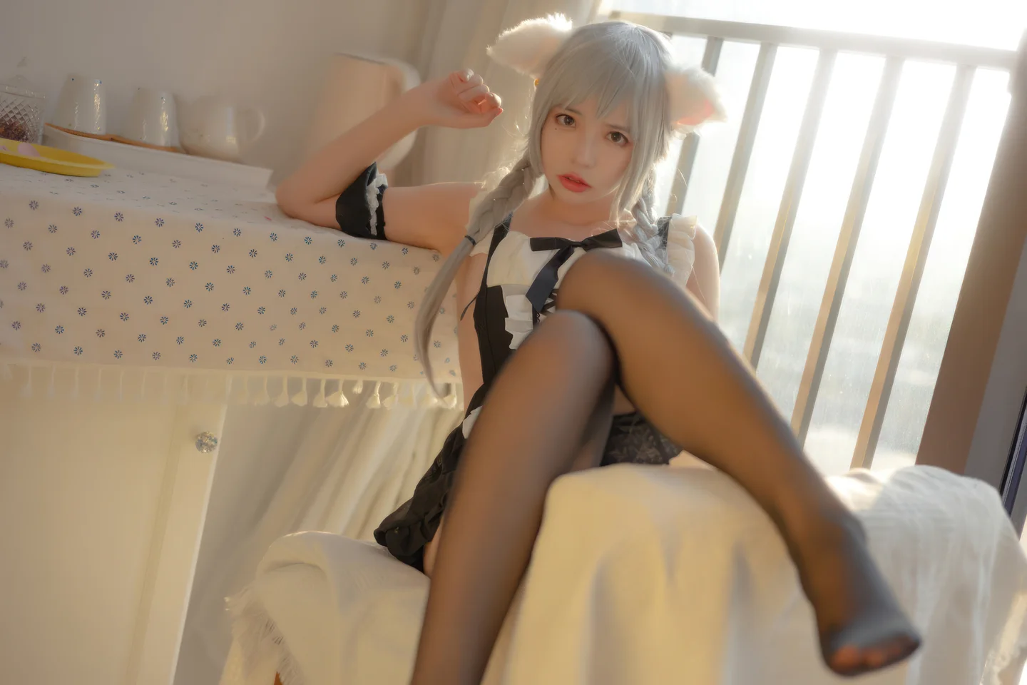 疯猫ss - No.163 夕女仆 [40P-265MB] tg@simisebaisi 【丝足阁】020.webp